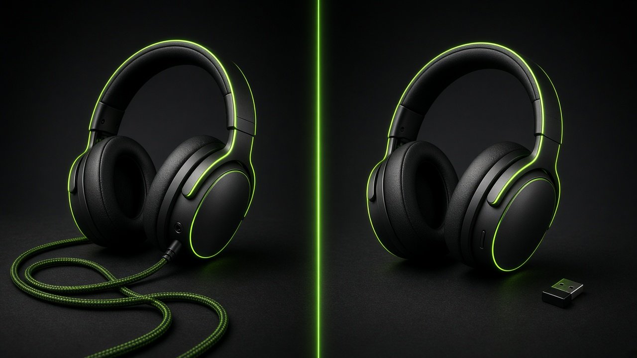 Wired vs wireless gaming headset comparison