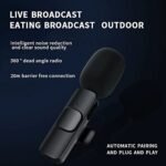 K9 Wireless Collar Microphone for iPhone/Android and Type-C – product view 5