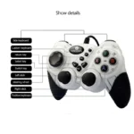 L4000 Double Shock USB Game Controller – product view 3
