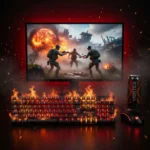Xtrike Me GK-803 104-Key Mechanical Gaming Keyboard Black – product view 3