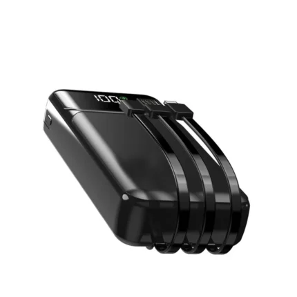 Aspor A316 20000mAh 22.5W Power Bank with Built-in Cables – product view 2