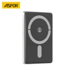 Aspor A382 10000mAh Magnetic Wireless Mini Power Bank – product view 5