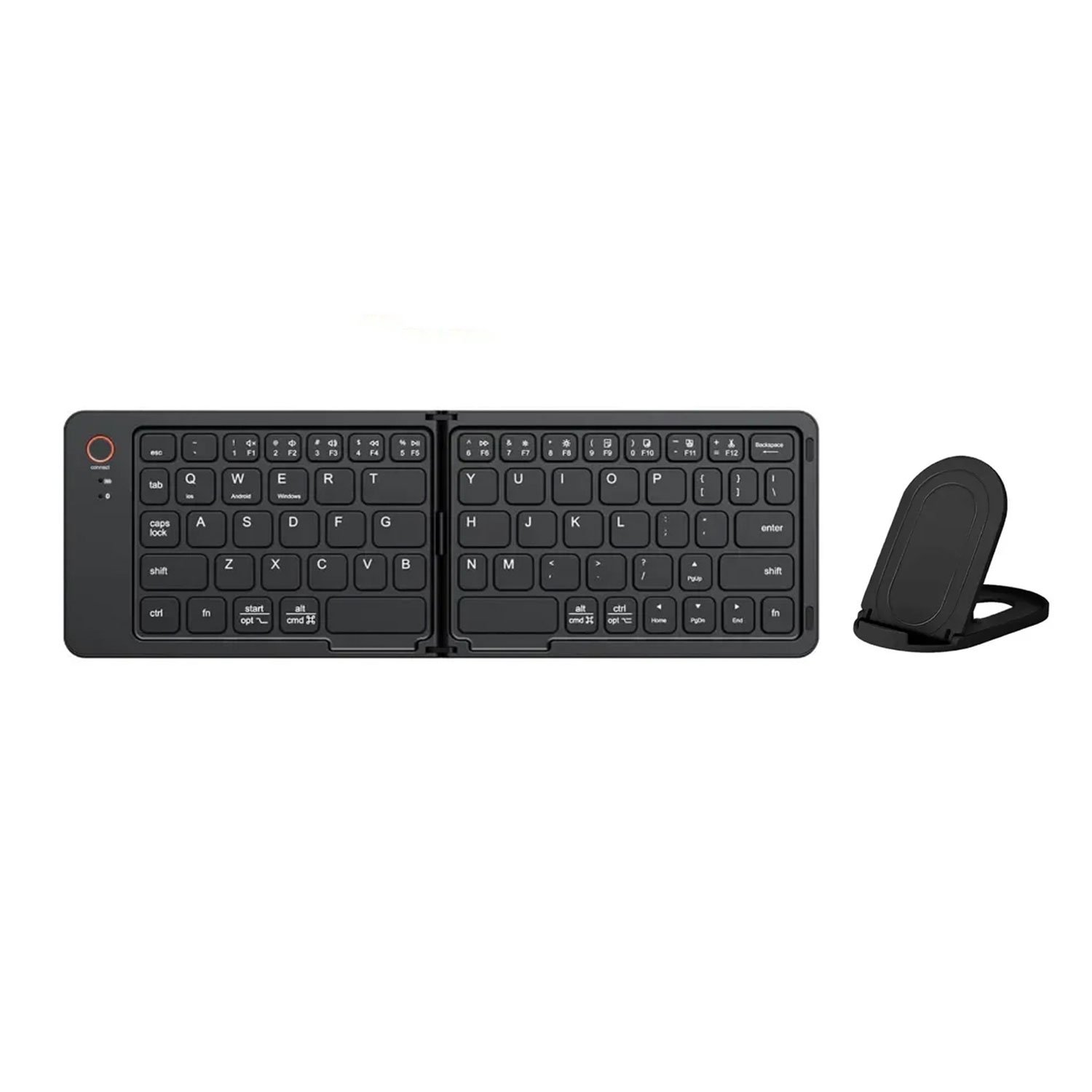 B023 11 INCH FOLDABLE & RECHARGEABLE BLUETOOTH KEYBOARD B023 11 Inch Foldable Rechargeable Bluetooth Keyboard – main product image