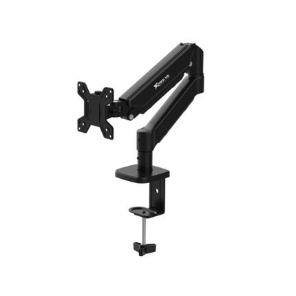 Xtrike Me HT-20 Heavy Duty Single Monitor Arm Desk Mount (Black) – main product image