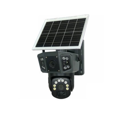 SpeedX CA-WC013 Solar Outdoor 8MP Dual Lens PTZ Camera – main product image