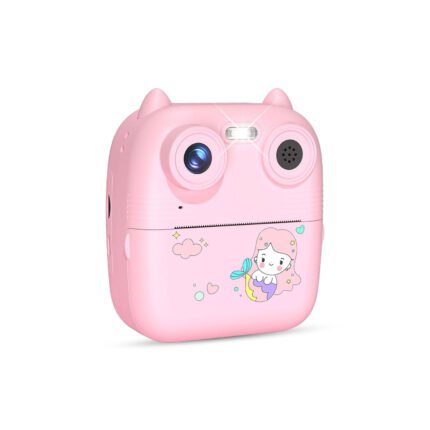 D8S Kids Instant Print Camera 1080P 48MP Dual Lens (Pink) – main product image