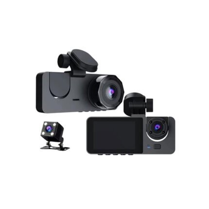 Y15 3-Channel 1080P Dash Cam with Rear Camera and Parking Monitor – main product image
