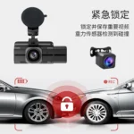 F6 3-Channel 4K Dash Cam with 5G Wi-Fi 6 and GPS Support – product view 2