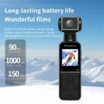 K1 Pocket 5K WiFi Handheld 270° Rotatable Vlogging Action Camera – product view 3