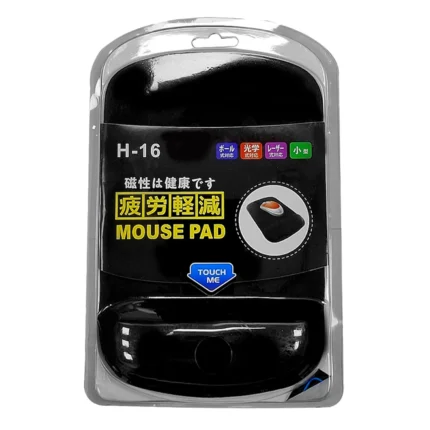 H16 Gel Mouse Pad with Wrist Rest – product view 2